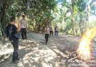 Gerak-Cepat-Tindak-Laporan-Warga,-Polsek-Tulangan-Musnahkan-Arena-Sabung-Ayam