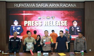 Polres-Gresik-Tetapkan-Delapan-Tersangka-Kericuhan-di-Stadion-Gelora-Joko-Samudro