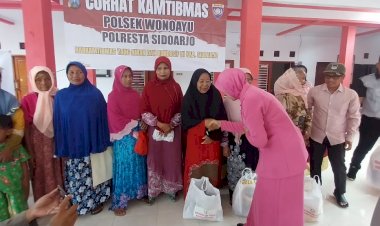 Polsek-Wonoayu-dan-Bhayangkari-Peduli-Duafa