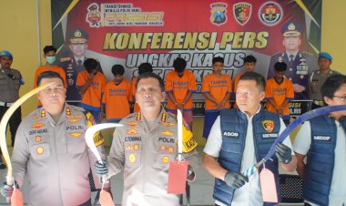 Polisi-Amankan-10-Pelaku-Gangster-Bersajam