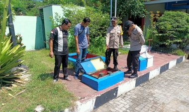 Jelang-Mudik-Lebaran-Polres-Ponorogo-Sidak-SPBU-Pastikan-Stok-dan-Takaran-BBM-Aman