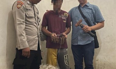 Polisi-Berhasil-Amankan-Tersangka-Pencuri-Penambat-Besi-Rel-Kereta-Api-di-Pasuruan