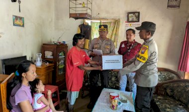 Peduli-Disabilitas,-Polres-Probolinggo-Berikan-Tali-Asih-Kepada-Anak-Berkebutuhan-Khusus