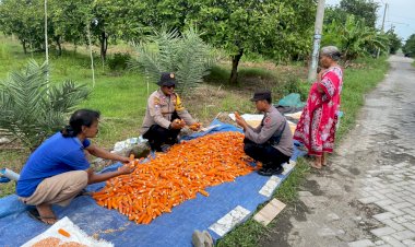Apresiasi-Polisi-Krembung-Atas-Panen-Jagung-Warga