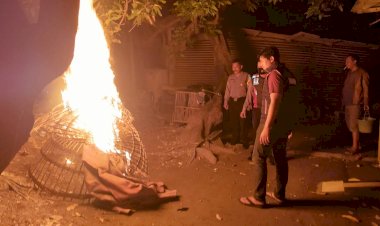 Respon-Aduan-Warga-Adanya-Sabung-Ayam,-Polsek-Balongbendo-Turun-Langsung-Datangi-Lokasi