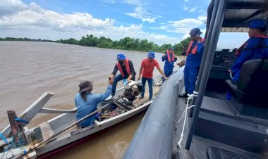 Polairud-Polresta-Sidoarjo-Patroli-Perairan,-Antisipasi-Illegal-Fishing