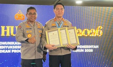 Bidhumas-Polda-Jatim-Raih-3-Penghargaan-Nasional-di-Rakernis-Humas-Polri-2026