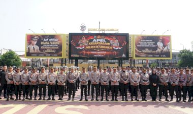 Kapolresta-Sidoarjo-Pimpin-Apel-Siaga-Kamtibmas,-Tekankan-Deteksi-Dini-dan-Kesiapsiagaan-Personel