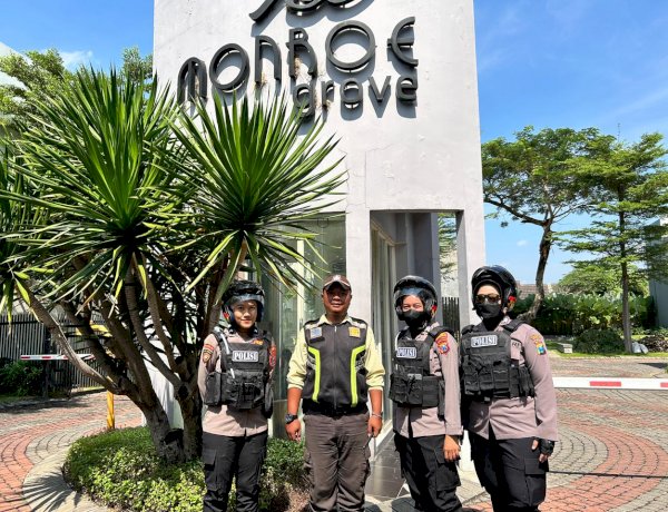 Berikan Rasa Aman, Polwan Jenggala Presisi Giatkan Patroli Kamtibmas