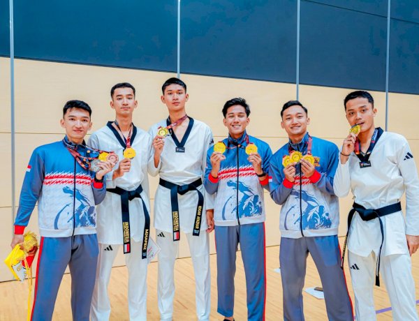 Polri Ukir Prestasi Dunia: Tim Taekwondo Garbha Presisi Juara Umum di Jepang