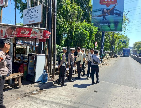 Polsek Waru Patroli Aksi Premanisme di Bungurasih, Wujud Respons Cepat Atas Keluhan Masyarakat