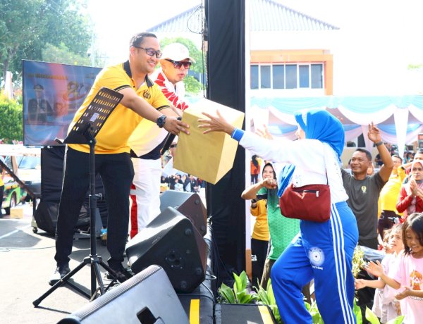 Polres Gresik Hadir Untuk Masyarakat, Gelar Bhayangkara Fest 2026 Pererat Kebersamaan