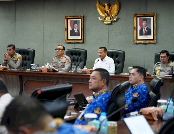 Tindak Lanjuti Arahan Presiden, Wakapolri dan Wamen Kehutanan Konsolidasikan Langkah Nasional Hadapi El Nino dan Karhutla