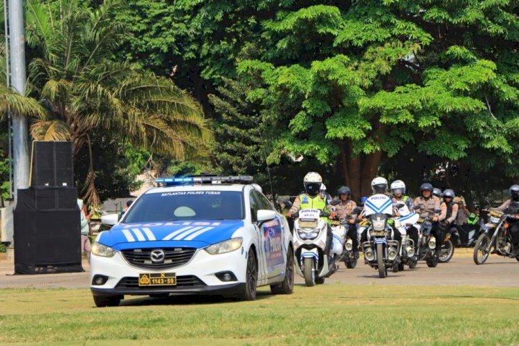 Siap Kawal Pemilu 2024, Polres Tuban Gelar Sispamkota