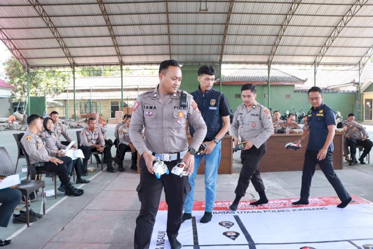 Siap Amankan Pemilu 2024, Polres Kediri Gelar Gladi Posko dan TFG