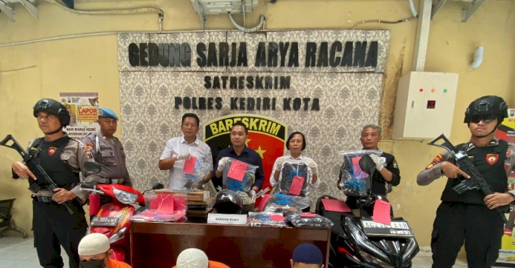 Kurang dari 24 Jam, Polres Kediri Kota Amankan Terduga Pelaku Penganiayaan Hingga Korban MD