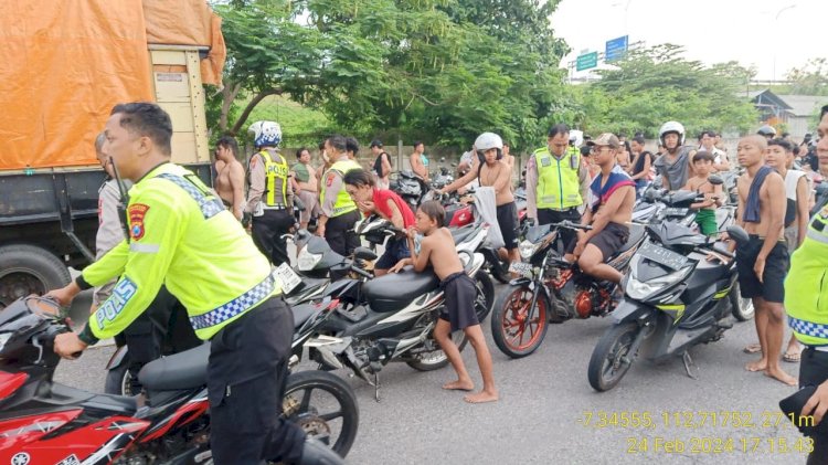 Minggu Kasih Polresta Sidoarjo, Ngobrol Kamtibmas dan Saling Peduli