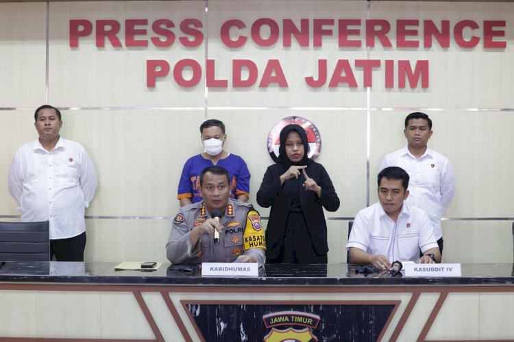 Polda Jatim Amankan Tersangka Penipuan dan Penggelapan Proyek Apartemen di Surabaya