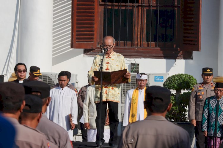 Do'a Lintas Agama di Polrestabes Surabaya, Sambut Hari Bhayangkara Ke-78