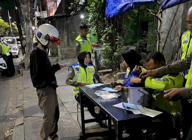 Operasi Cipkon, Polisi Amankan 47 Motor Diduga Balapan Liar di Surabaya