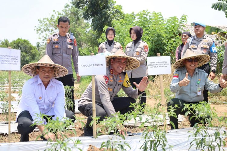 Dukung Target Swasembada Pangan Nasional, SSDM Polri Siapkan Calon Polisi Dengan _Skill_ dan Program Pertanian Yang Melibatkan Masyarakat