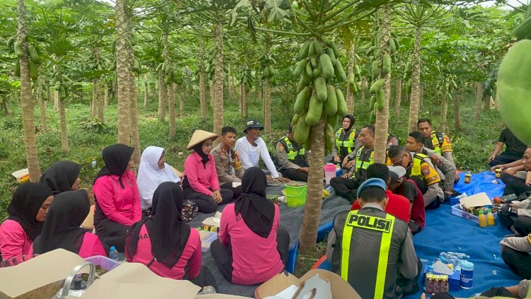 Dukung Asta Cita Polres Pasuruan Kota Gelorakan Swasembada Pangan Melalui Si Boni