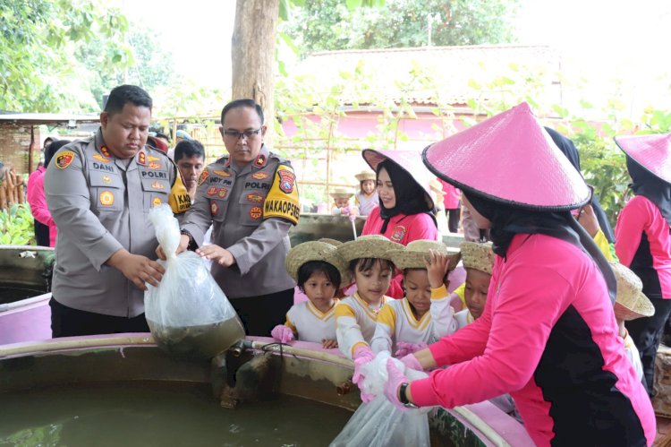 Pekarangan Pangan Lestari Polres Pamekasan  Wujudkan Ketahanan Pangan Nasional