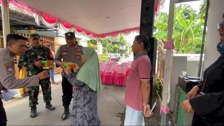 Tarik Animo Warga Datang ke TPS, Polresta Sidoarjo Siapkan Makan Gratis