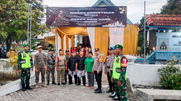 Kuatnya Toleransi Untuk Aman dan Nyaman Natal di GKJW Mlaten