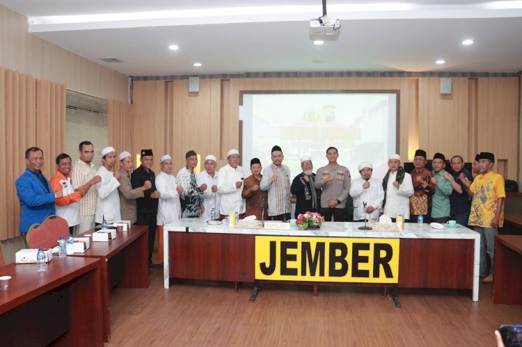 Polres Jember Gandeng Ulama dan Tomas Cegah Peredaran Narkoba di Jember