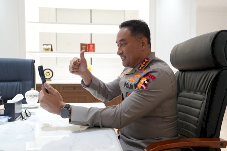 Kapolri Suyudi Beri Dukungan kepada Iptu Agus yang Alami ISPA saat Bertugas Padamkan Karhutla