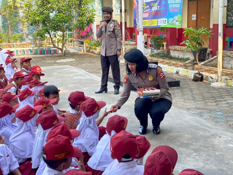 Tak Sekadar Jaga Keamanan, Polri Ajak Pelajar Peduli Pendidikan dan Lingkungan